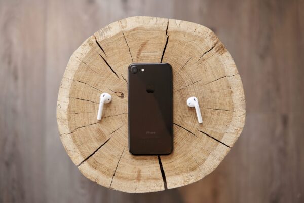 Birth of a podcast-iPhone and airpods by Jazz King