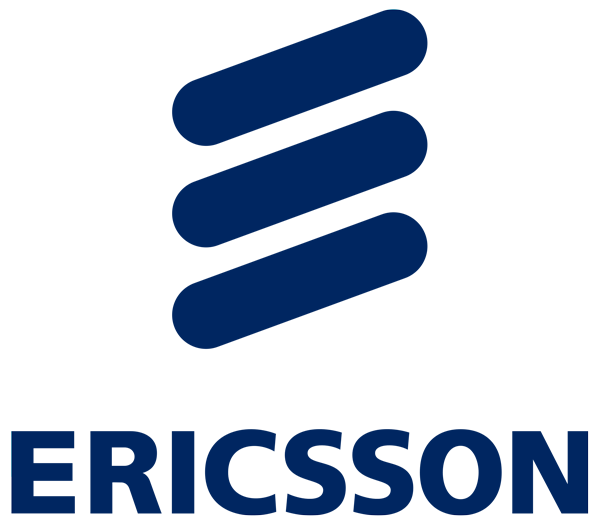 Ericsson logo. 