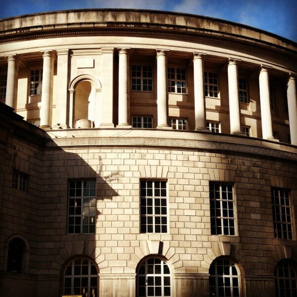 Power of the human voice - the majestic Central Library in Manchester