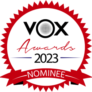 VOX Awards 2023 Nominee badge